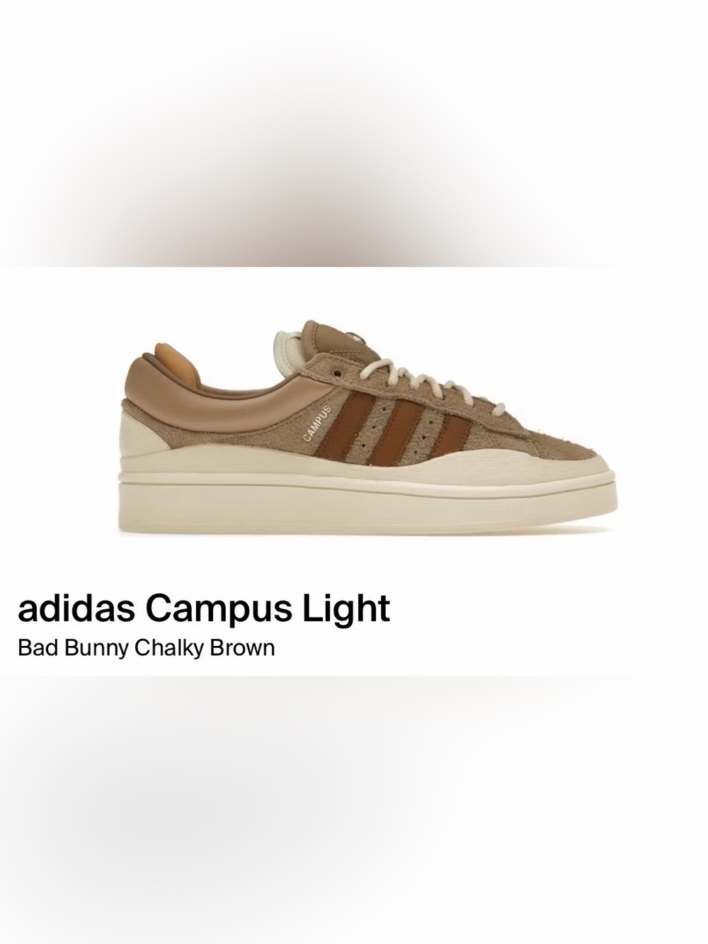 Bad Bunny Addidas Campus Sneakers